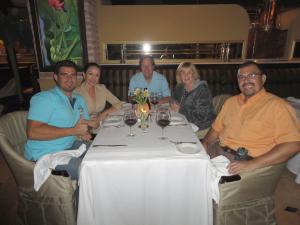 At Sr. Pepper's restaurant in Mazatlan, courtesy of Bruno and Jezabel